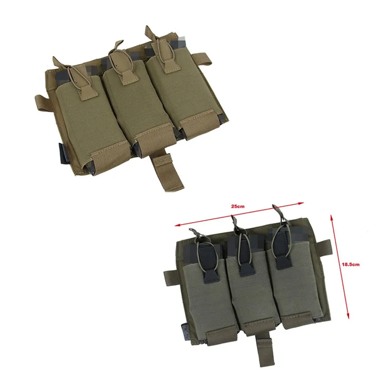 

TMC тактическая сумка для тактического жилета Molle M4, тройная Магнитная сумка CB/RG для тактического жилета JPC2.0 AVS SPC, передняя панель