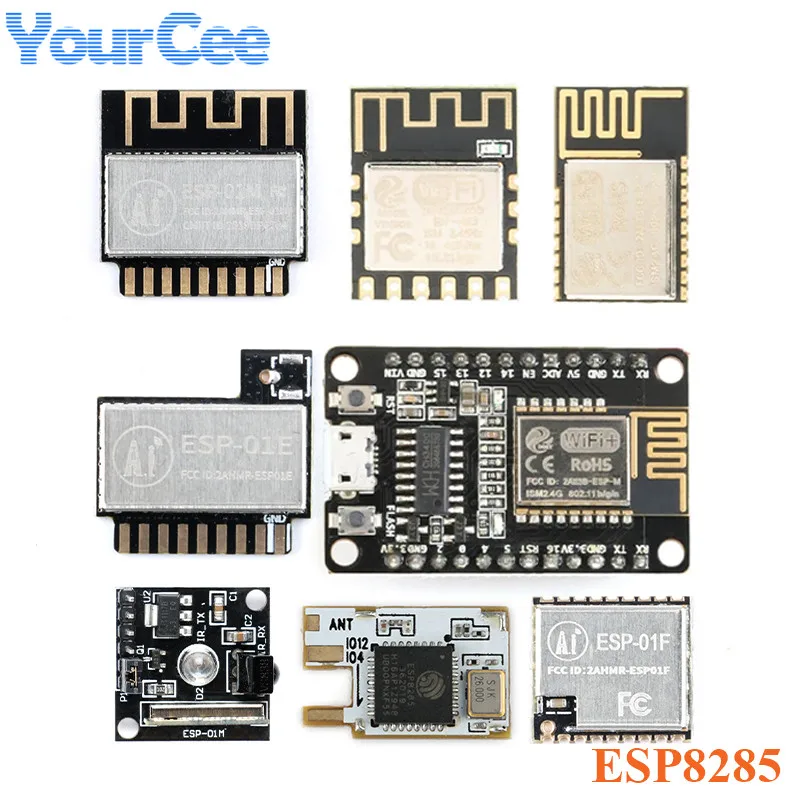 ESP8285 Беспроводной модуль Wi Fi передачи Управление макетная плата ESP 01F 01M 01E 01D M2
