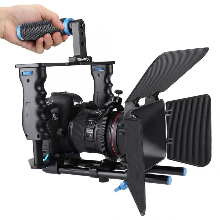 YELANGU C200 профессиональная DSLR Rig Видео камера стабилизатор поддержка