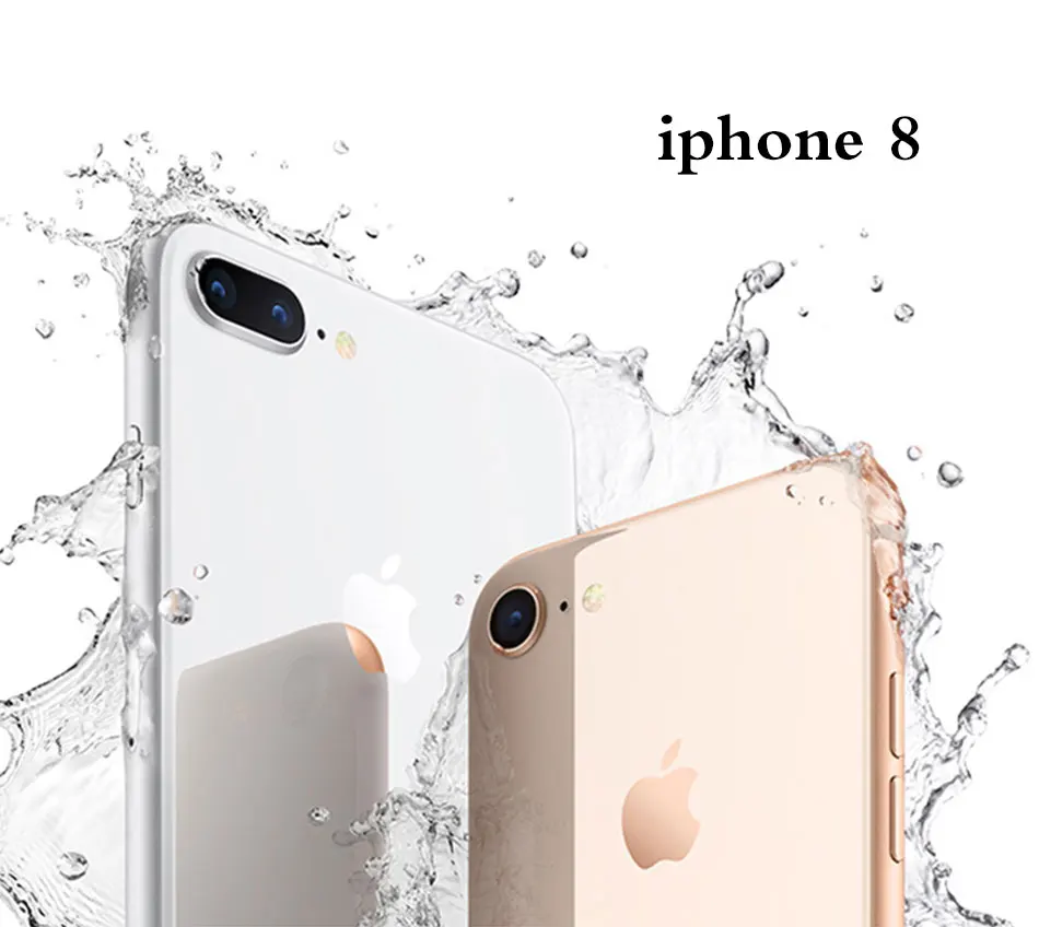 Мобильный телефон Apple iPhone 8 LTE с глобальной версией, 2 Гб ОЗУ, 64 ГБ/256 Гб ПЗУ, Apple A11 Bionic Hexa Core, 4,7 дюйма, 12 МП, NFC, 1821 мАч, iOS Телефон