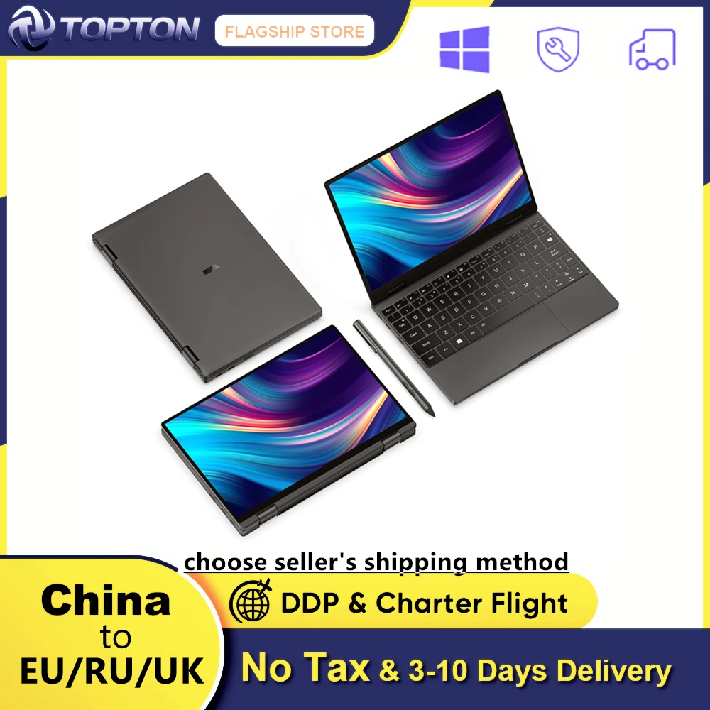Карманный ноутбук Onemix4 10 1 дюйма Intel i7 1160G7 i5 8/16G 512/1T нетбук Thunderbolt 4 IPS сенсорный