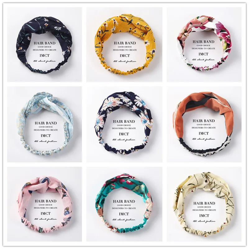 

Hnadmade Flower Scrunchies Pack Hair Ties Hair Band Bohemian Ethnic Hair Jewelry Korean Style Fashion Hair Accessories For Gifrl