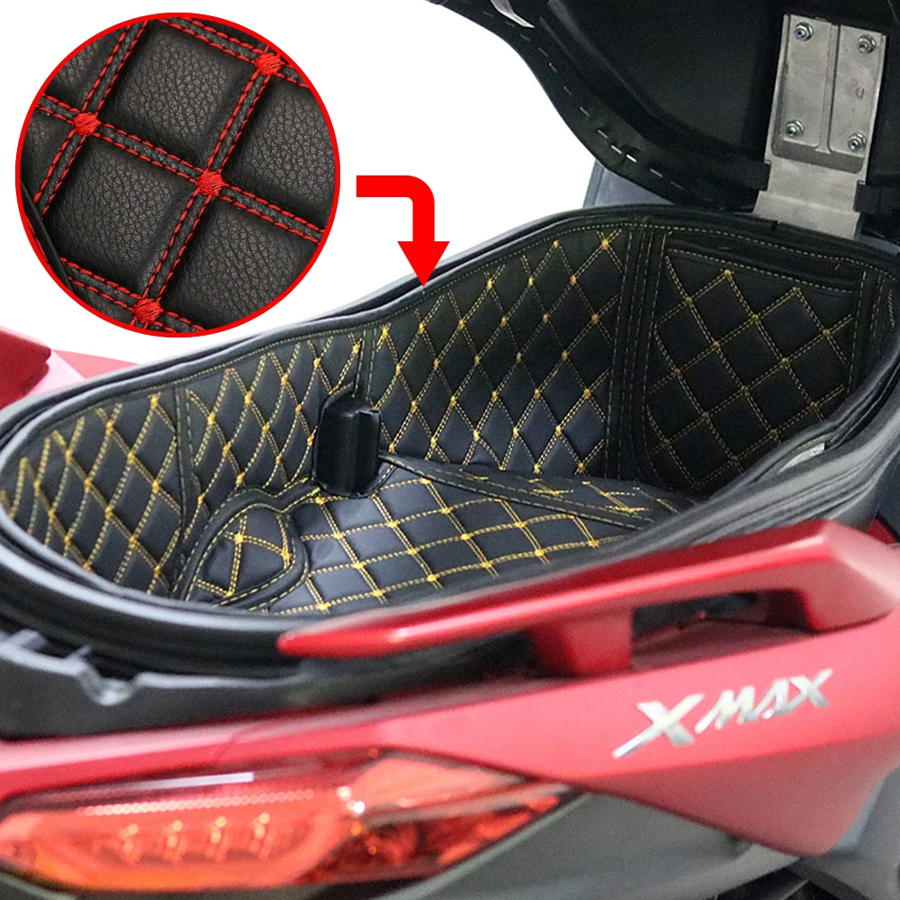 

New Motorcycle Storage Box Leather Accessories Trunk Lining Seat Bucket Protector For Yamaha X-MAX xmax 300 250 XMAX300 x max