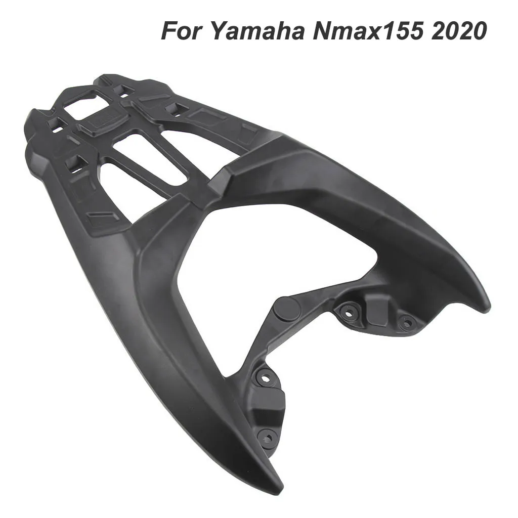 

For Yamaha Scooter NMAX155 Nmax 155 2020 N-Max Rear Tail Luggage Rack Top Tool Box Case Cargo Holder Shelf Bracket Armrest Grab