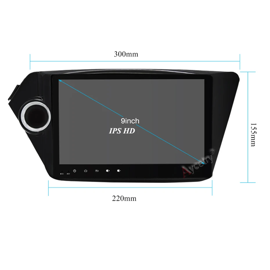 4G+ 64G 8 CORE 2 Din android 9,0 автомобильный dvd-плеер gps навигация для Kia k2 RIO 2010 2011 2012 2013 Автомагнитола стерео DSP