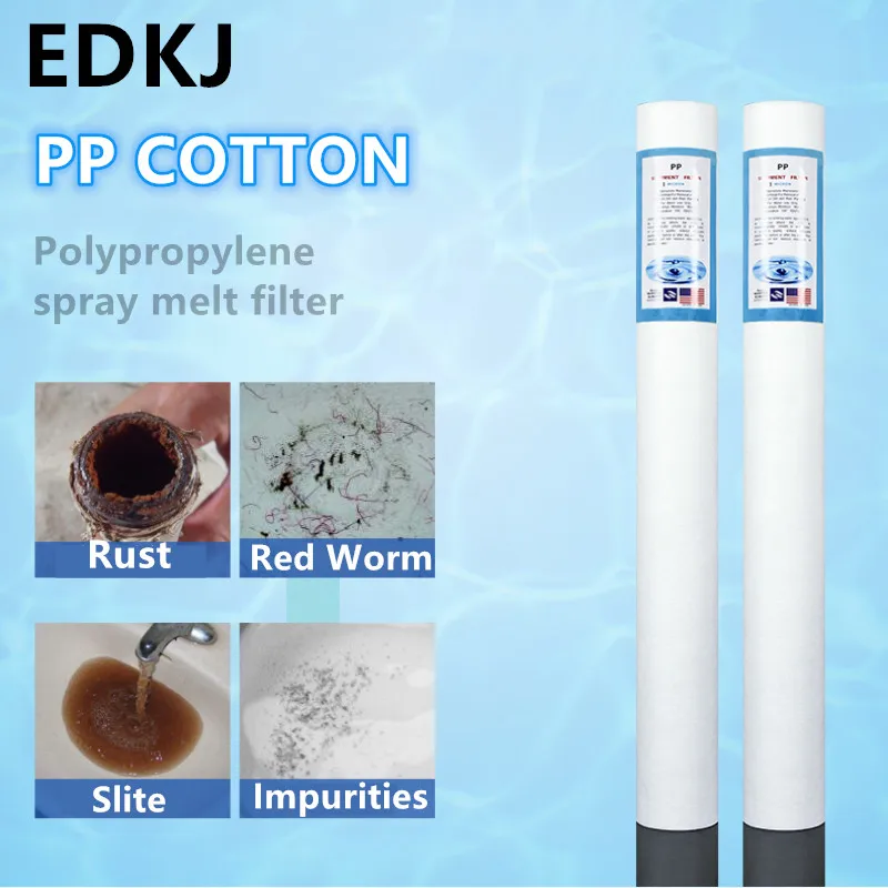 

Фильтр-элемент из полипропилена и хлопка, 20 дюймов, 1/5 микрон