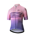Женская велосипедная Джерси, футболка для горного велосипеда с коротким рукавом, на молнии, летние рубашки для дорожного велосипеда, одежда для профессиональной команды, Джерси для горного велосипеда