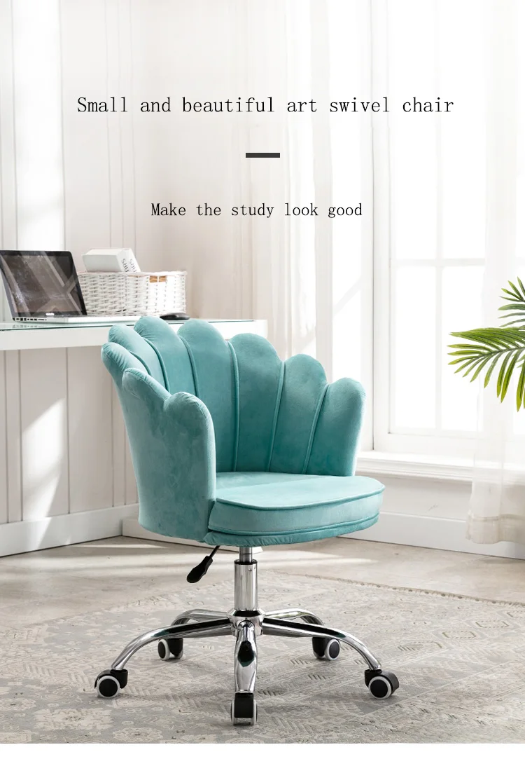 

Cute bedroom desk nail art girl computer chair