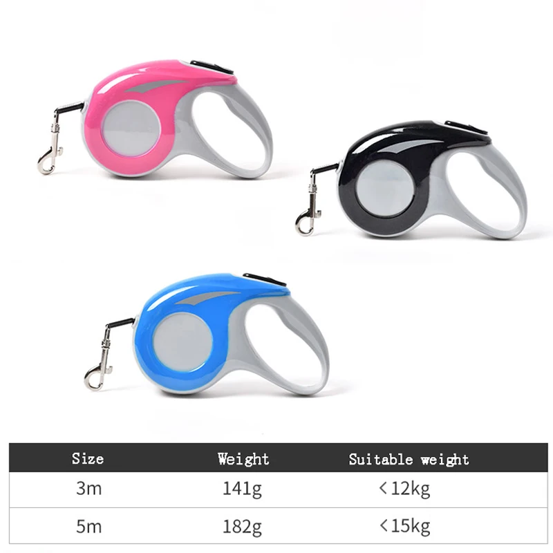 Новый классический флисовый поводок для собак 3 м/5 м нейлоновый прочный