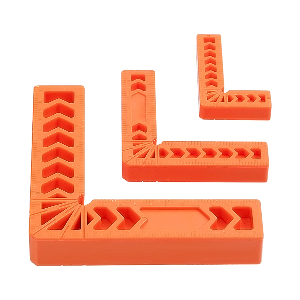 

Assist Positioning Tool Angle Measuring Tool Right Angle Locator 3" 4" 6" Carpentry Right Angle Ruler DIYWORK Square Ruler
