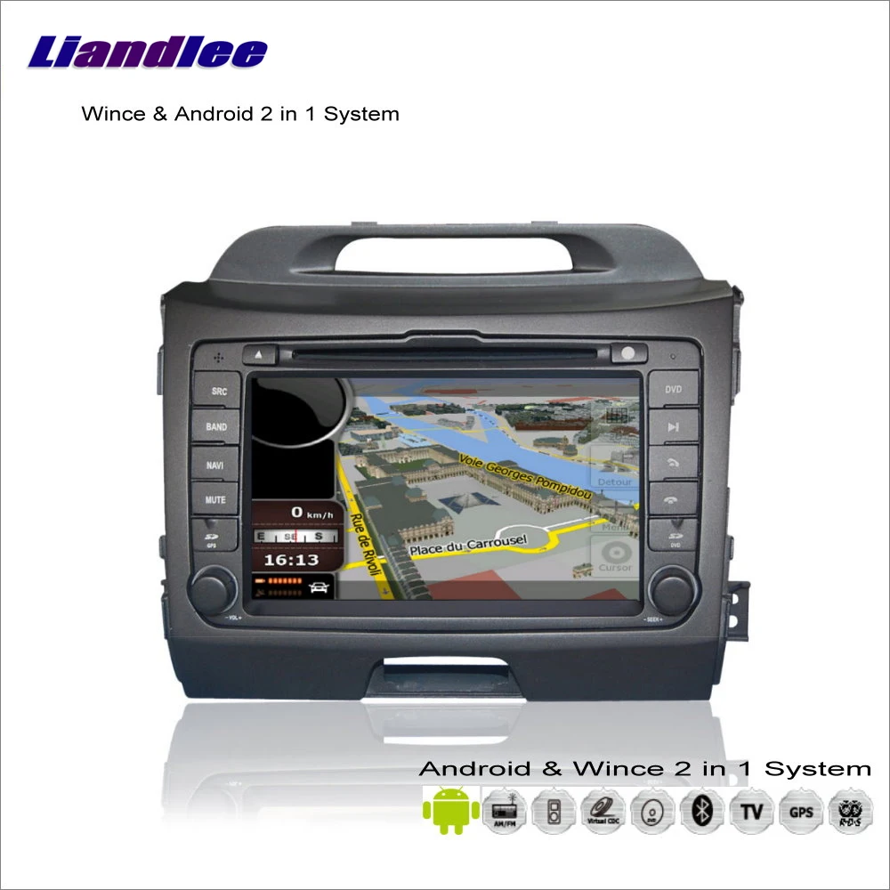 

Car Android Multimedia Screen For KIA Sportage-R 2011 2012 Radio CD DVD Player GPS Navigation Audio Video S160 System