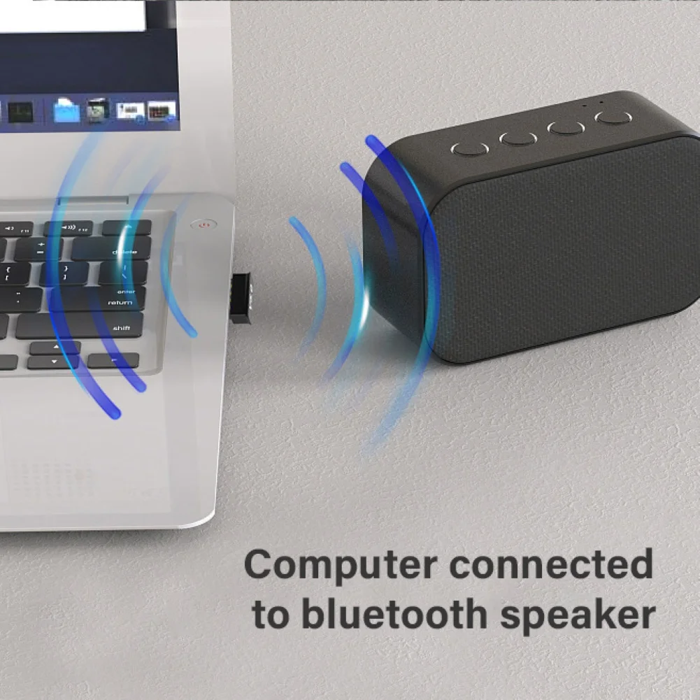 Беспроводной адаптер USB Bluetooth 5 0 мини bluetooth ключ музыкальный звук передатчик