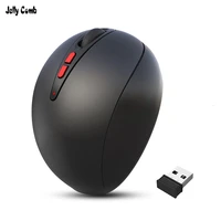 jellycomb ergonomic vertical wireless mouse 7 buttons 2400dpi optical mice 2 4g wireless mouse for game