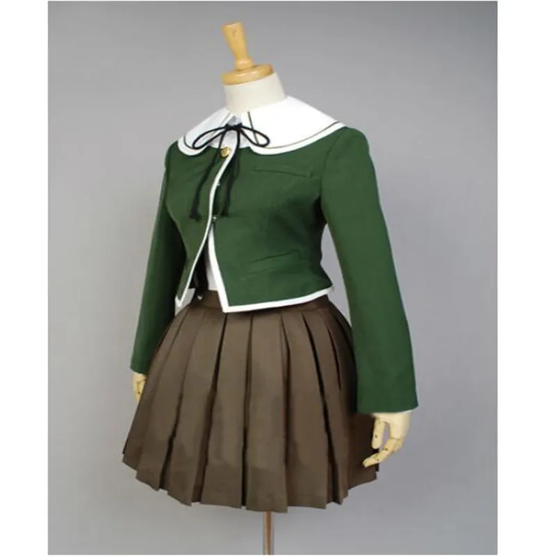 Школьная форма Fujisaki Chihiro из данганронпа пальто рубашка платье наряд аниме