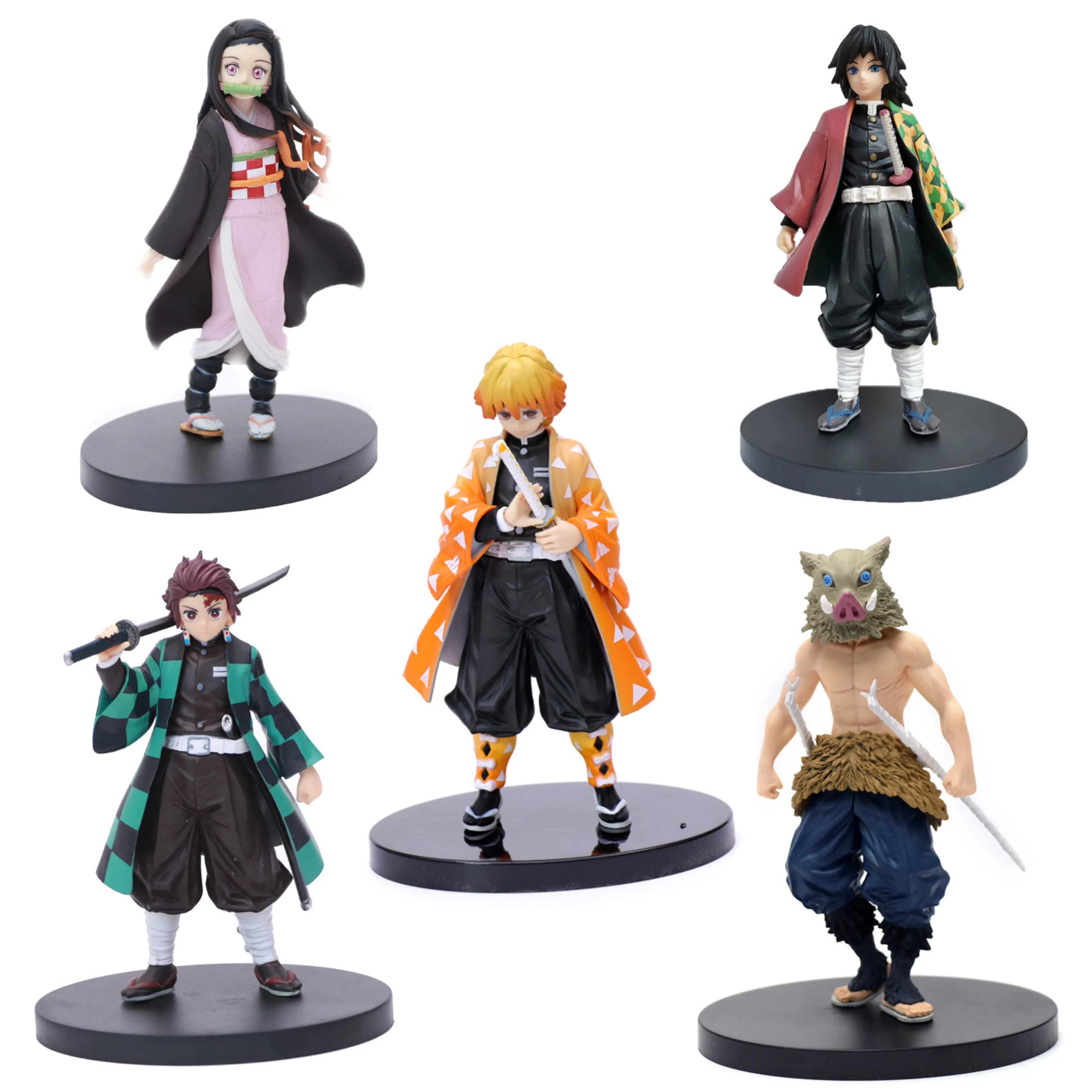

Free Shipping Demon Slayer PVC Action Figure Toys Dolls
