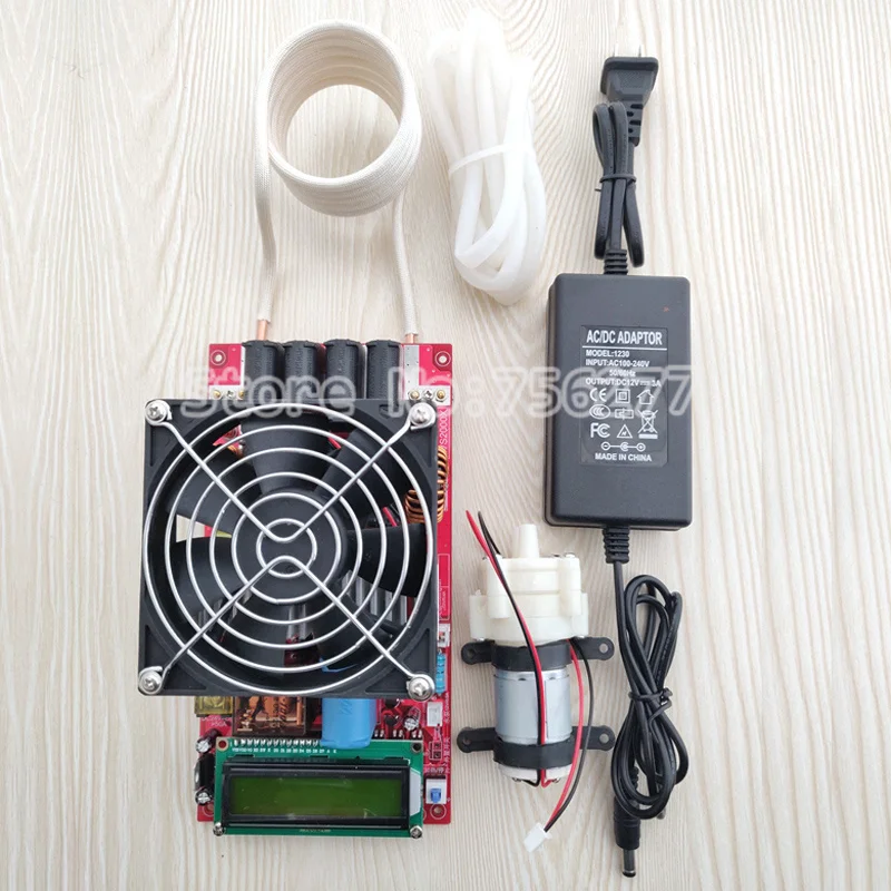 Высокочастотный индукционный нагреватель ZVS 2000 Вт модуль обратного тока с