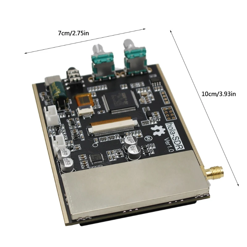 

K92F Новый Malahit SDR ресивер Малахит коротковолновый хороший звук USB порт Type C зарядный сплав 50 кгц-250 МГц, 400 МГц-2 ГГц