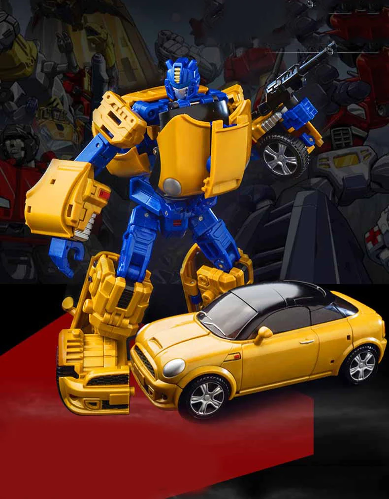 WEIJIANG W8001-6 трансформация Gunpla Figma Аниме сериал фигурка модель деформируемый робот большой размер игрушки из АБС-пластика для мальчика