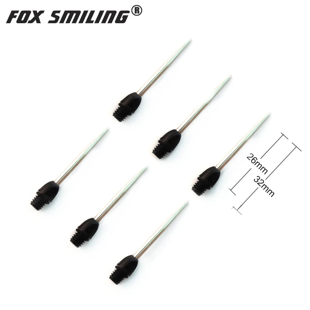Лисица Smiling 28 мм стальная Дротика s Tip 6 шт. профессиональный сменный дротик