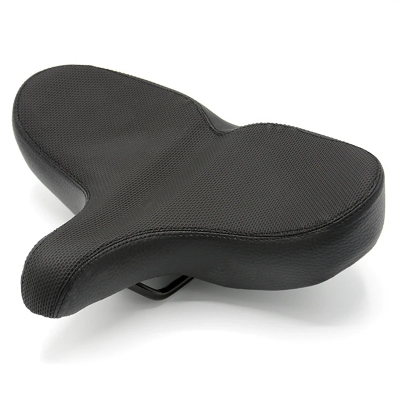 

Oversized Comfort Bike Seat Comfortable Replacement Bike Saddle Memory Foam Soft Bike Saddle