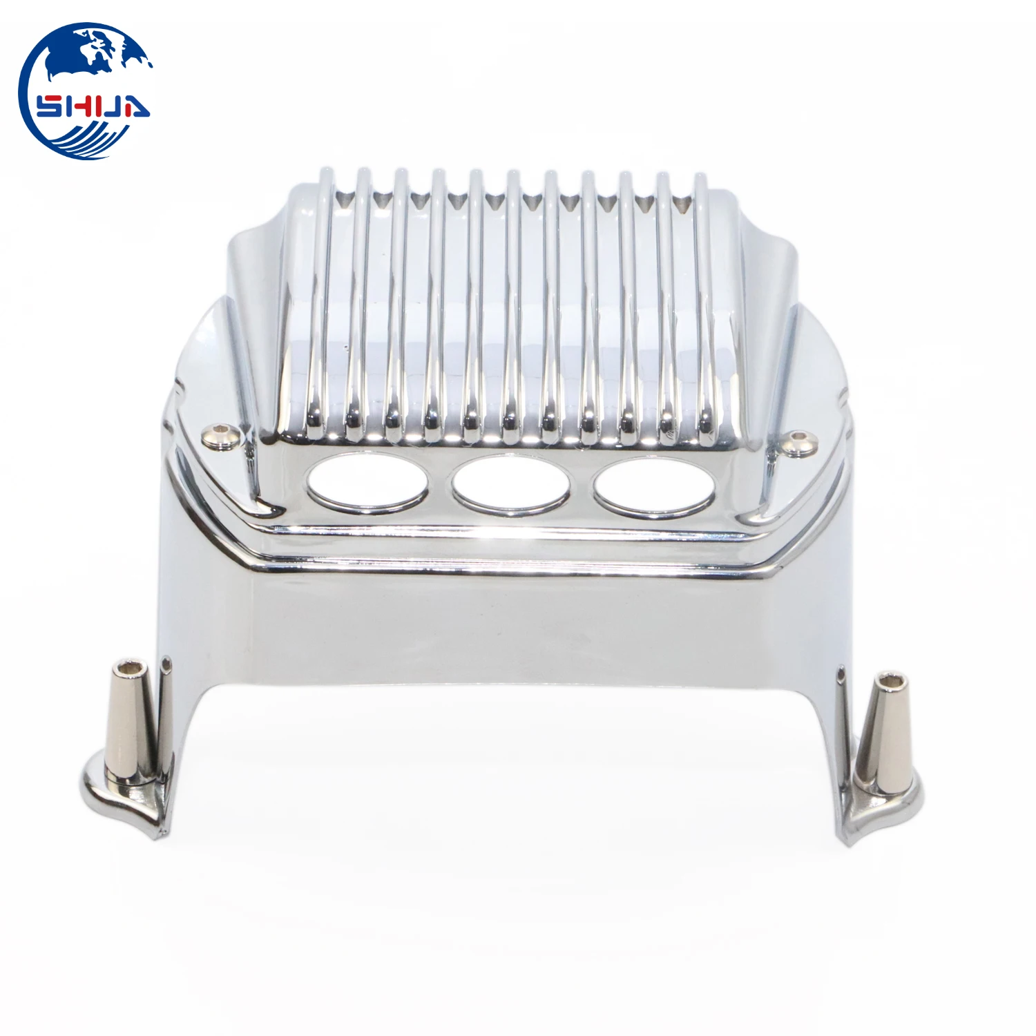 Запчасти для мотоциклов хромированная крышка переднего регулятора напряжения