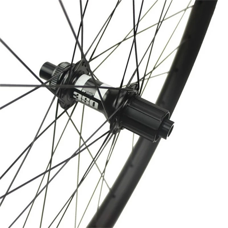 1 пара 29er mtb wheelset DT swiss 350 ступицы колеса Горный велосипед передний 12 мм через ось 100