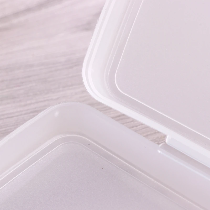 

New Portable Transparent Shell Case Protector Box For Clip-on Flip-up Len Glasses