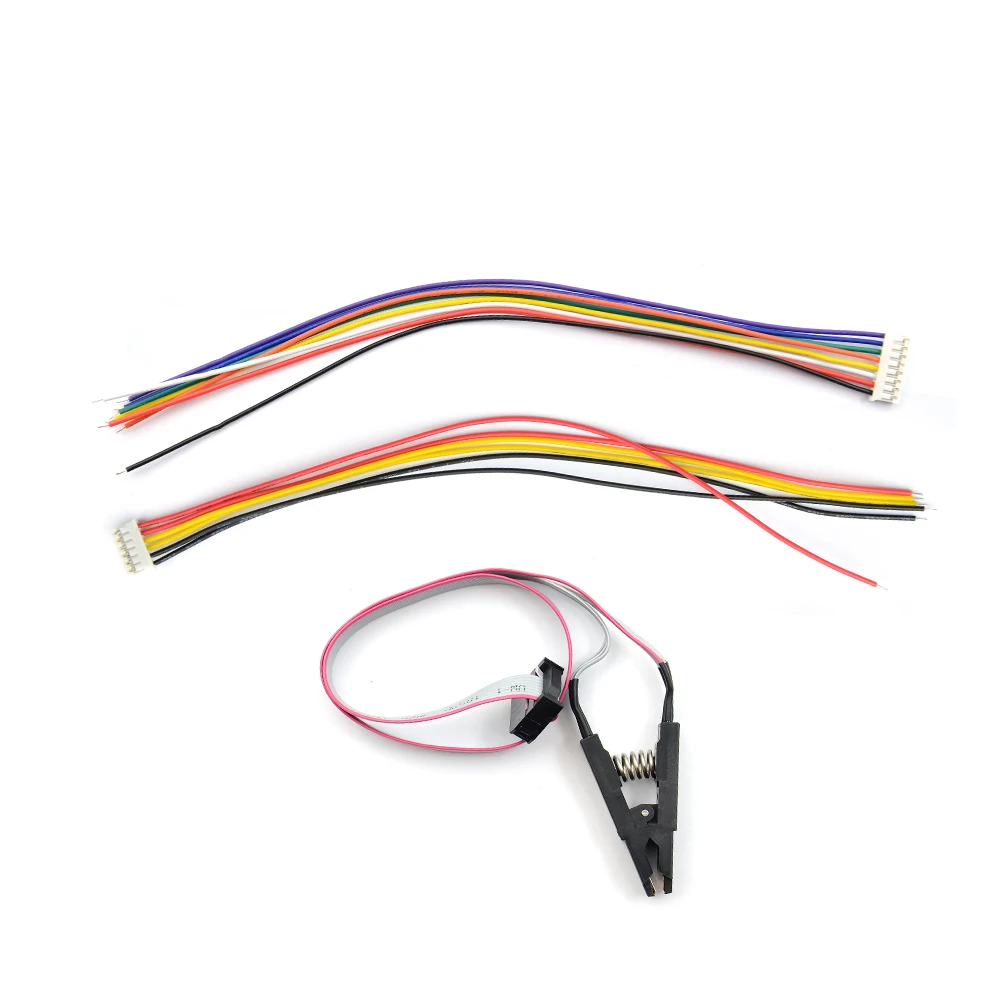 Оригинальный программатор RT809F + 11 адаптеров зажим SOP8 1 8 В/TSSOP8 разъем VGA LCD ICSP плата