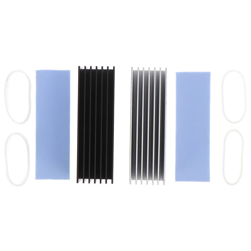 

1set Aluminum M.2 NVMe SSD Heatsink Cooling Heat Dissipation M.2 Solid State Hard Drive Radiator Cooler for SSD