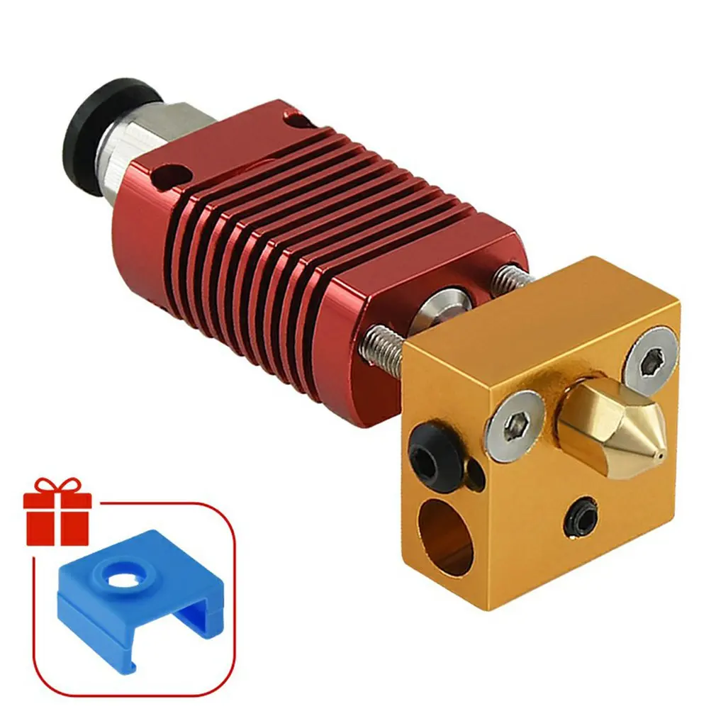 

3D Printer Accessories CR10 Extrusion Head For CR10/S Ender-3/S/pro Machine Silicone Sock For Heating The Aluminum Block