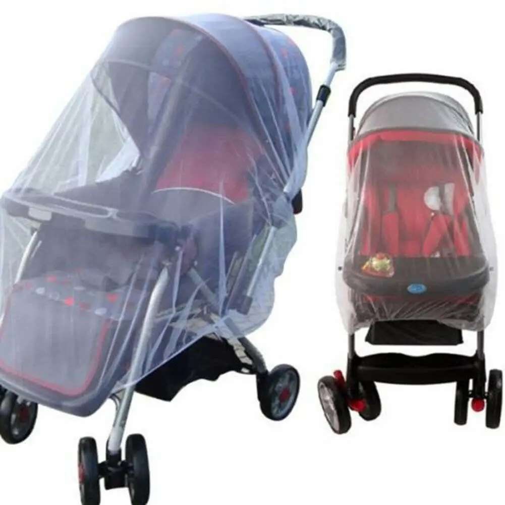 

Hot Infants Baby Stroller Pushchair Mosquito Insect Net Safe Mesh Buggy Crib Netting Cart Mosquito Net Outdoor protect
