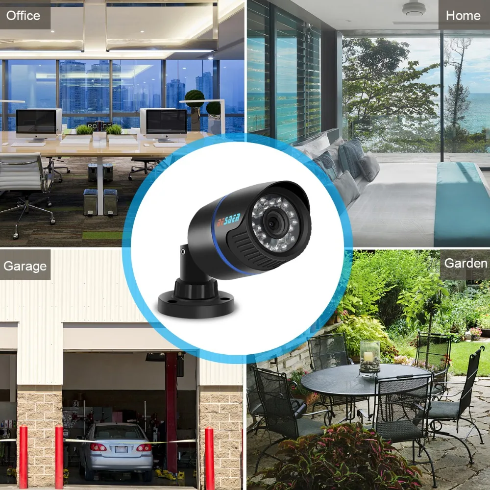 

5MP 3MP HD 2.8mm Wide IP Camera 1080P Email Alert XMEye P2P AI Motion Detection 48V POE Video Surveillance Outdoor Camera