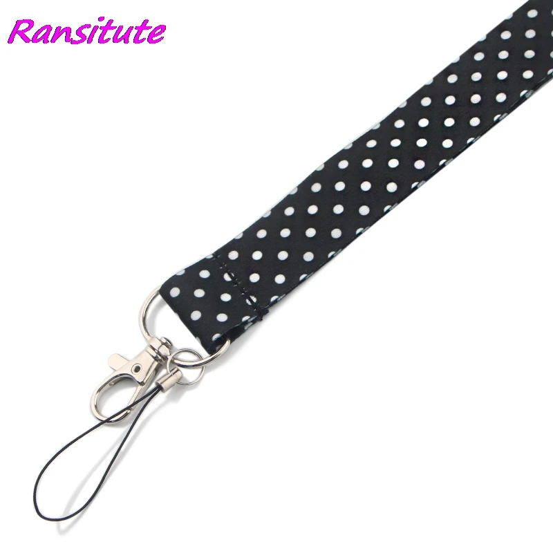 Ransitute дерево строптивый шнур Ключ ID карта телефон ремень USB держатель значок