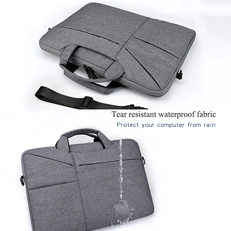 Сумка на плечо для ноутбука водонепроницаемый чехол 12 13 14 15 6 16 дюймов Macbook Air Pro
