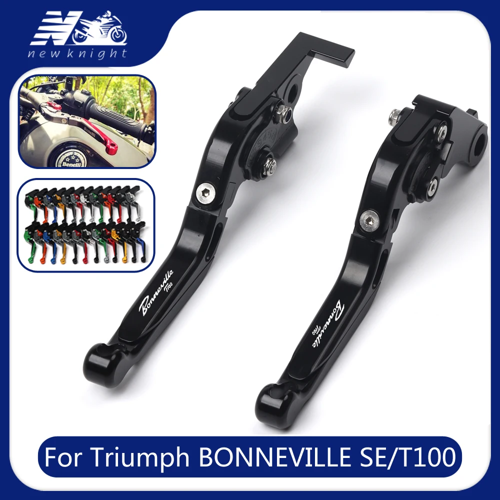 

Motorcycle CNC Aluminum Adjustable Foldable Brake Clutch Lever Accessories For Triumph BONNEVILLE SE/T100 2006-2015 2014 2013
