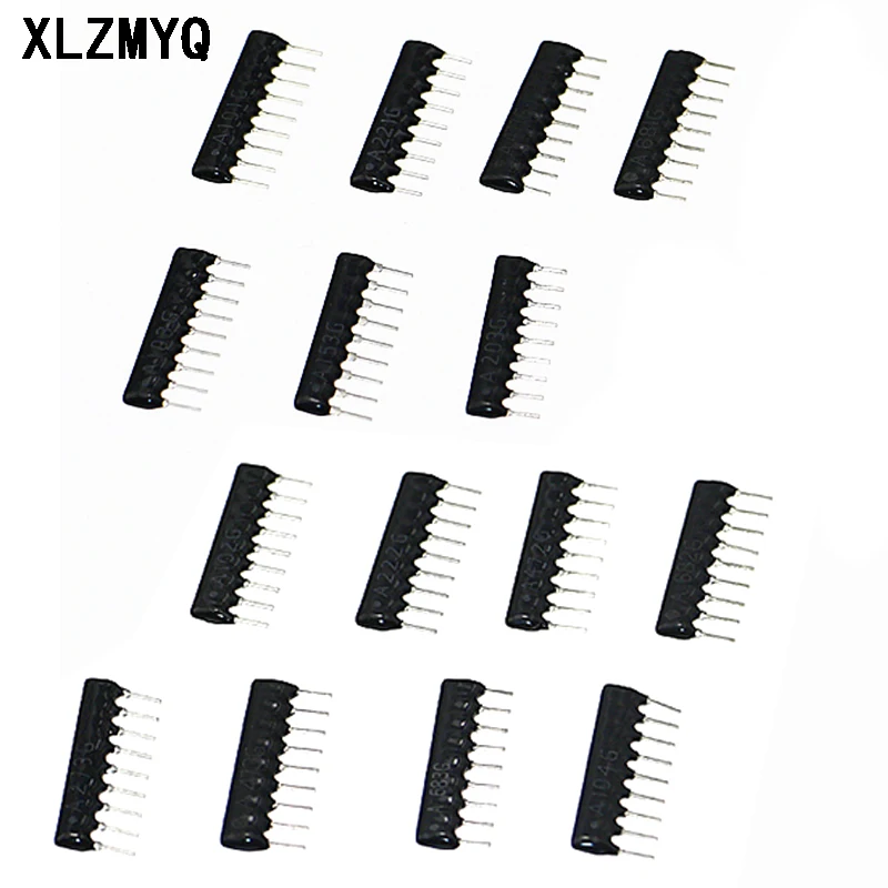 75 шт./корт. Сетевой резистор фотоэлемент 1 x 9pin 221 471 681 102 222 472 682 103 153 203 273 резисторы -