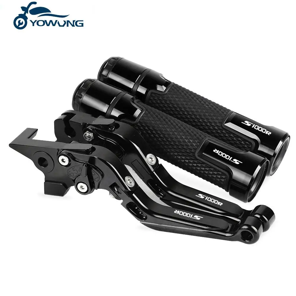 

Motorcycle CNC Brake Clutch Levers Handlebar knobs Handle Hand Grip Ends FOR BMW S1000R 2010 2011 2012 2013 2014