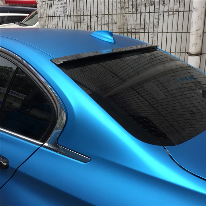 Для F30 F35 спойлер на крыше из углеродного волокна Материал 2012-2016