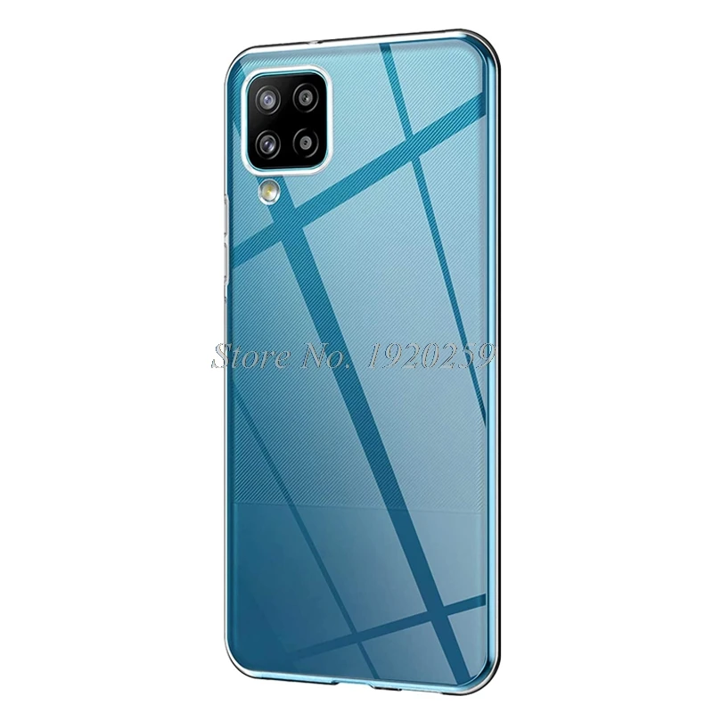Case For Samsung Galaxy M62 TPU Silicone Clear Bumper Soft Coque For Samsung A12 F62 M12 M62 Transparent Phone Back Cover Shell