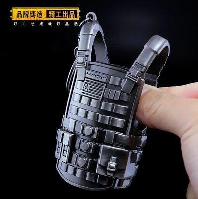 7 cm armor Джедай курица игра метание оружие слеза газ бомба высокой взрывной мусора граната дымовая шашка Модель Подвеска ручной работы - Цвет: 7 cm armor