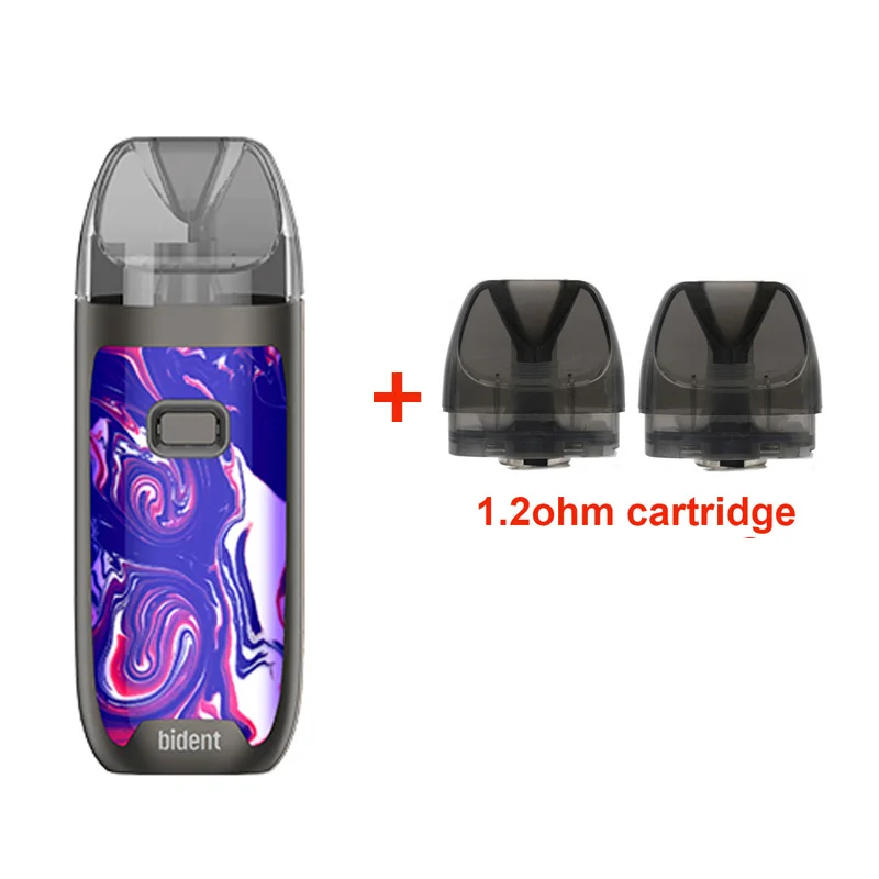 New arrival GeekVape Bident Kit with 950mAh Built-in Battery Dual Coil Pod System Kit 2ML/3.5ML POD MTL/DTL vape kit - Цвет: Magma with 1.2ohm
