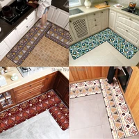 bohemian geometric ethnic style kitchen door stepping mat bedroom long bedside blanket
