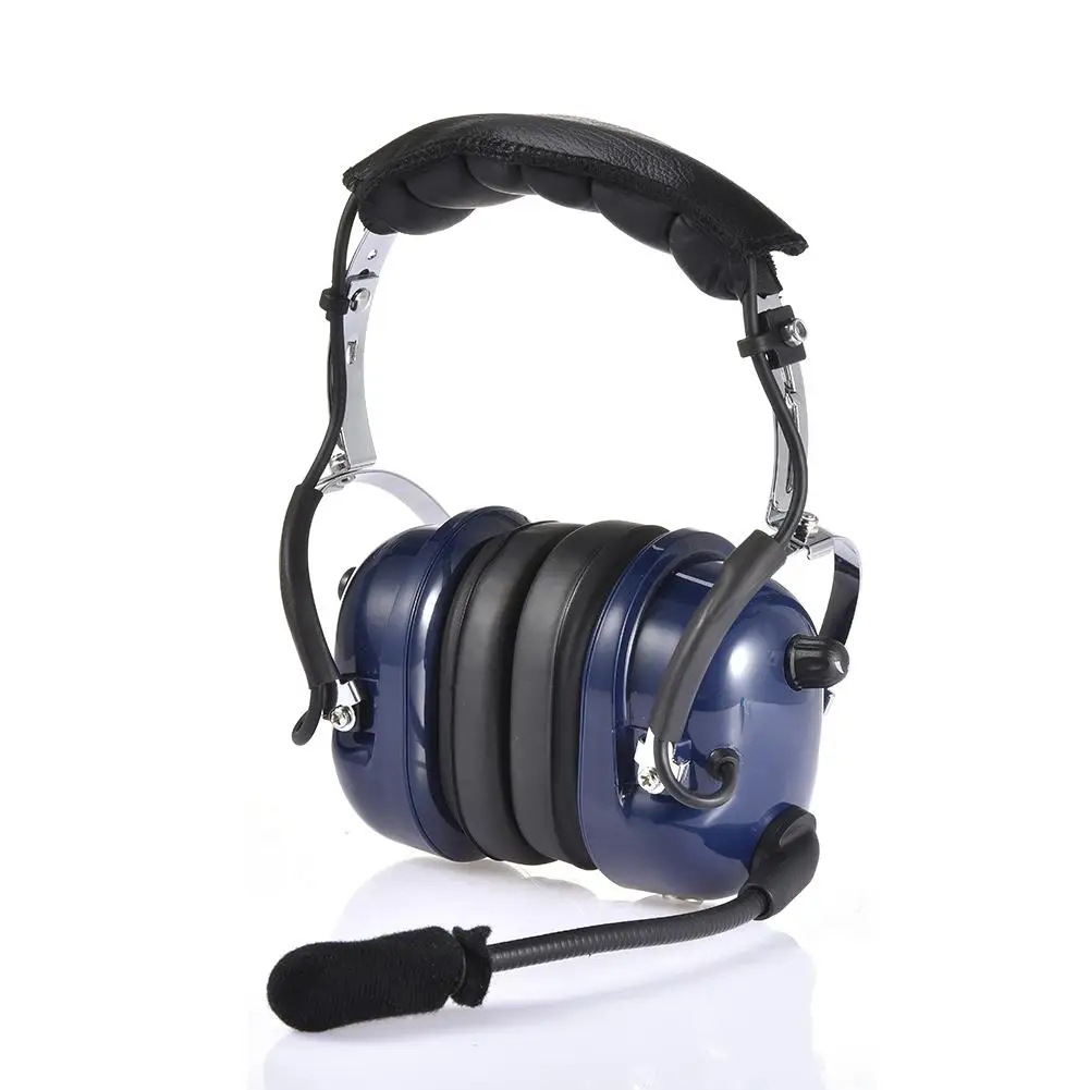 Гарнитура авиационная гарнитура пилота шумоподавление GA двойные вилки MP3