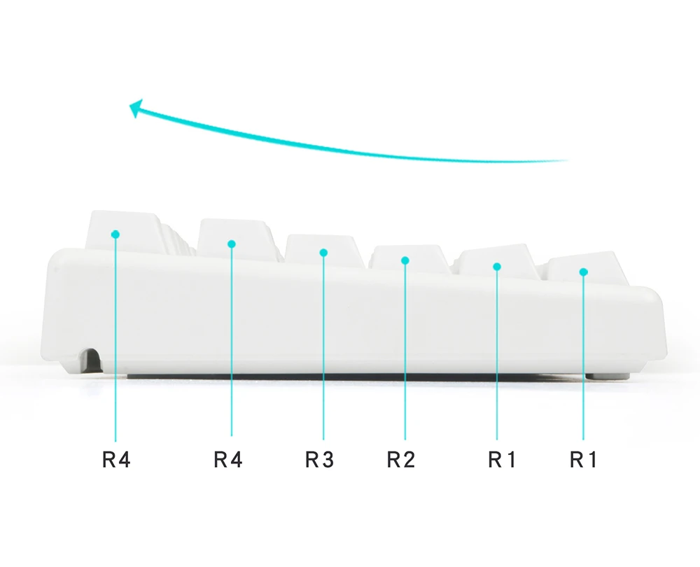 136 Key PBT Keycap Group OEM сводная сублимационная Кепка для 64 68/84/96/87/104 клавишная