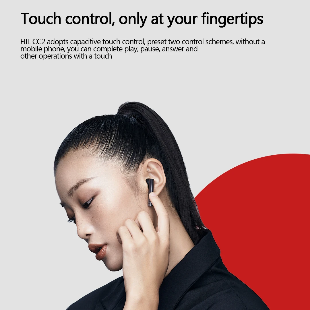 Оригинальные беспроводные наушники FIIL CC 2 CC2 Bluetooth 5 игровая гарнитура TWS