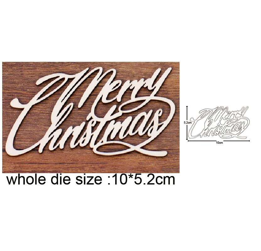 

Metal Cutting Dies 2021 Various Merry Christmas Stencils For DIY Scrapbooking Paper Wedding Cards Die Cuts Photo Album