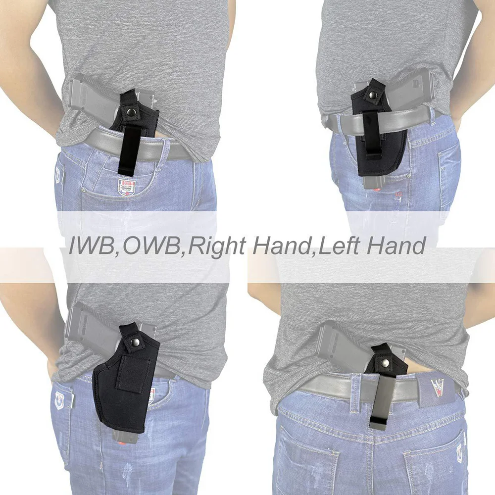 Правой и левой руки тактическая кобура для пистолета скрытого Пистолетная IWB OWB с