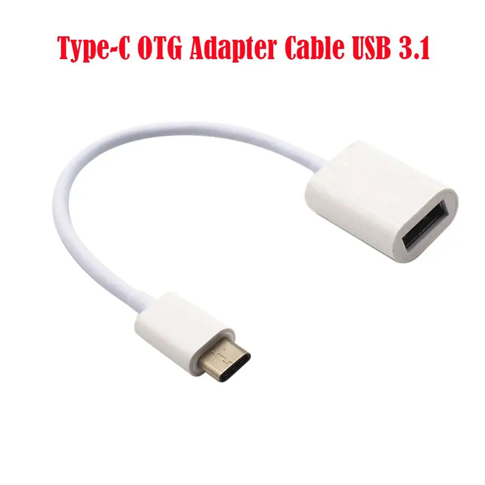 Кабель адаптер Type C OTG USB 3 1 штекер 0 Женский кабель для передачи данных Шнур