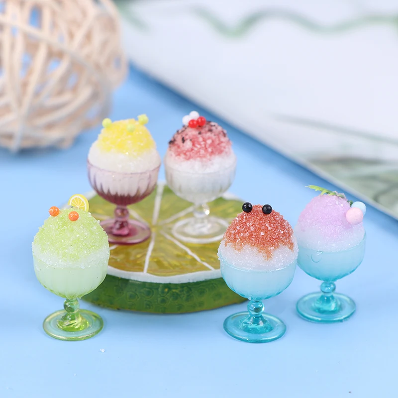 

1Pcs 1/12 Dollhouse Miniature Accessories Mini Juice Smoothie Model Simulation Drink Toys for Doll House Decoration