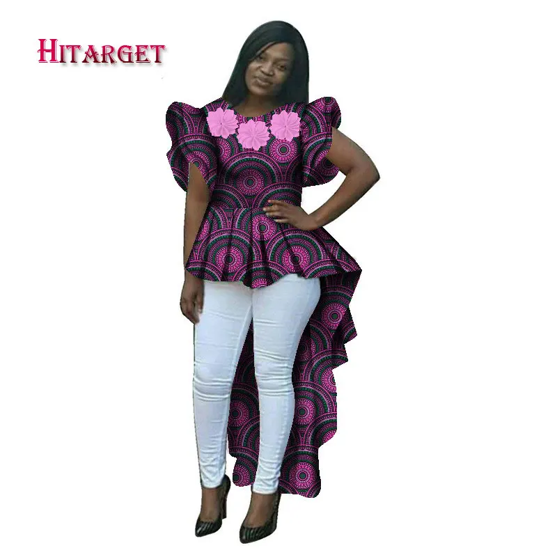 Дашики Африканский воск принт длинные платья для женщин большие размеры стиль